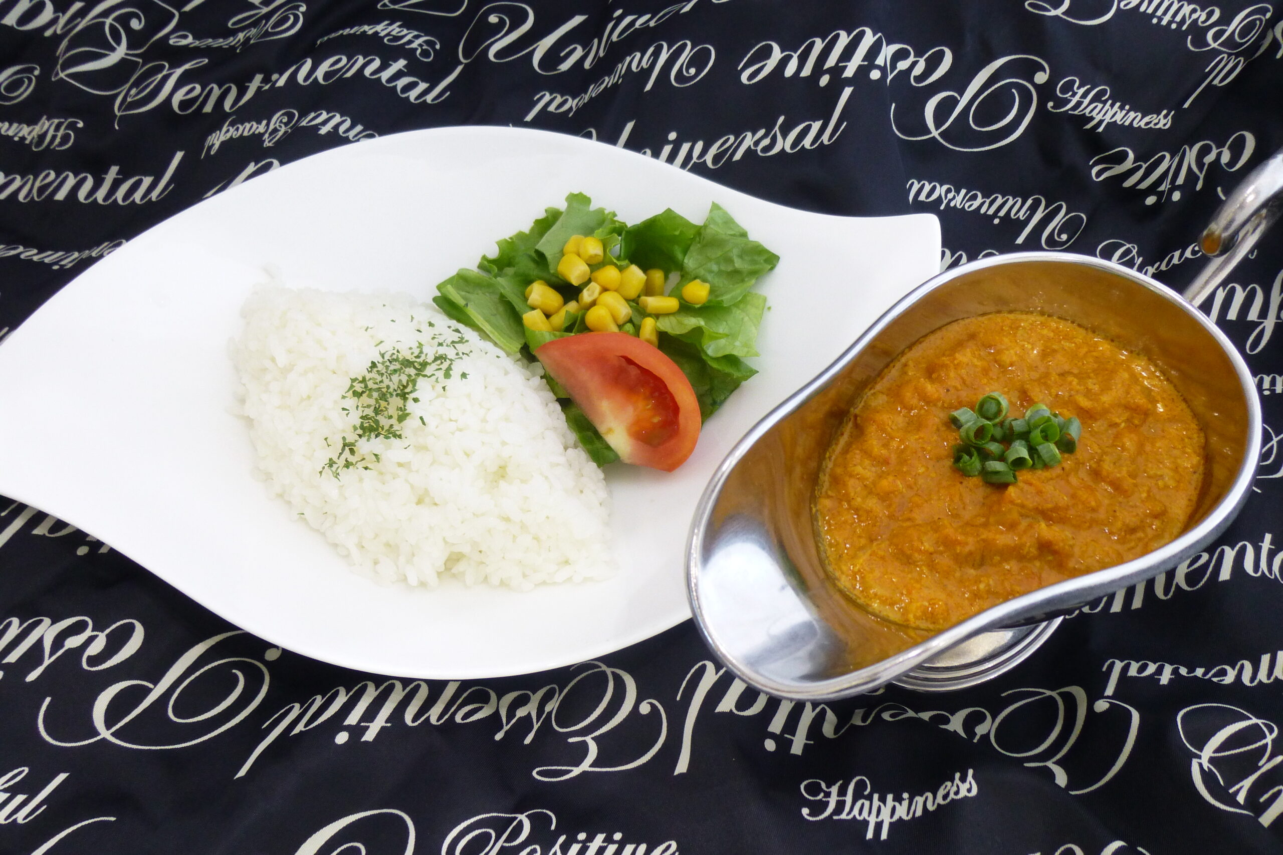キーマカレー【限定3品日替わりメニュー】(もおか鬼怒公園ゴルフ倶楽部のレストラン)